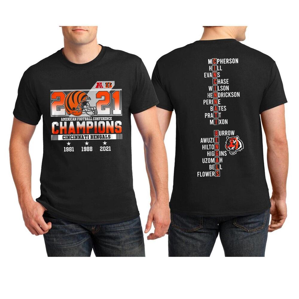Bengals Super Bowl Champions Tshirt 2 Sided